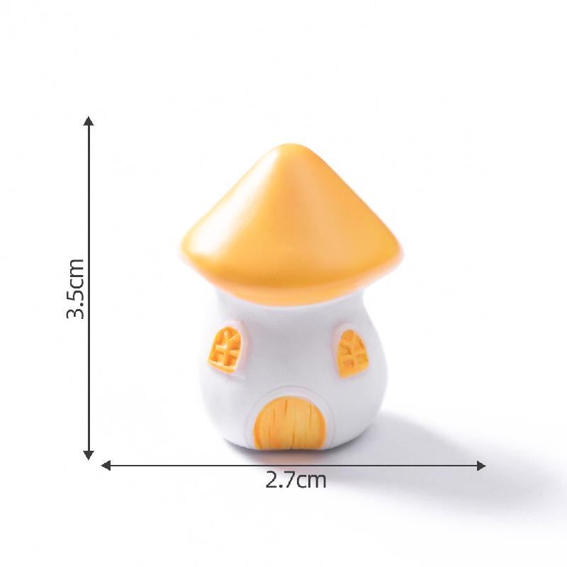 Tiểu cảnh nhà cổ bằng đá, rêu DIY, phụ kiện bàn tiểu cảnh mini phong cách vintage (ZC-175)