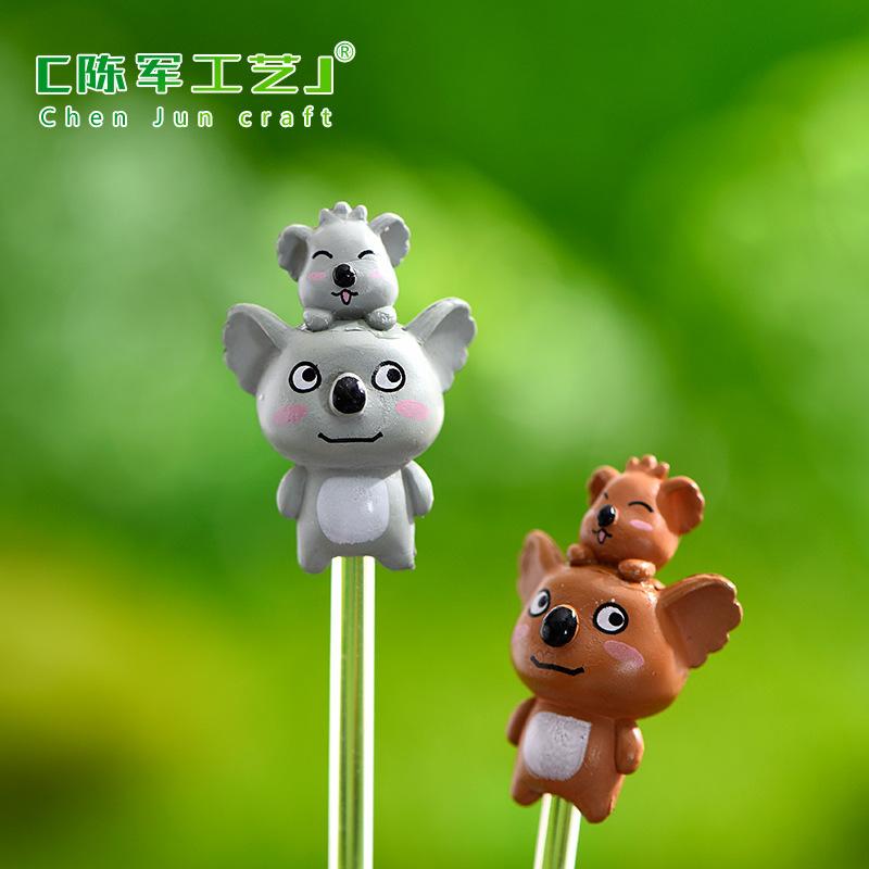 Tiểu cảnh koala dễ thương mini trang trí chậu cây DIY (ZC-1201)