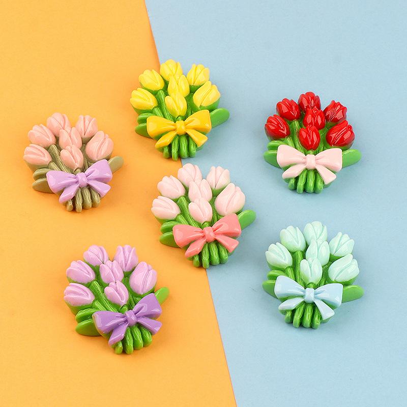 Charm bó hoa DIY trang trí điện thoại (FF-493)