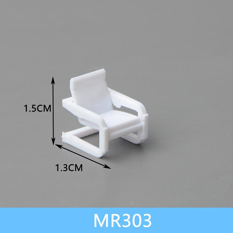 Bộ Nội Thất Phòng Tắm Mini Tỷ Lệ 1:75 (MH-104)