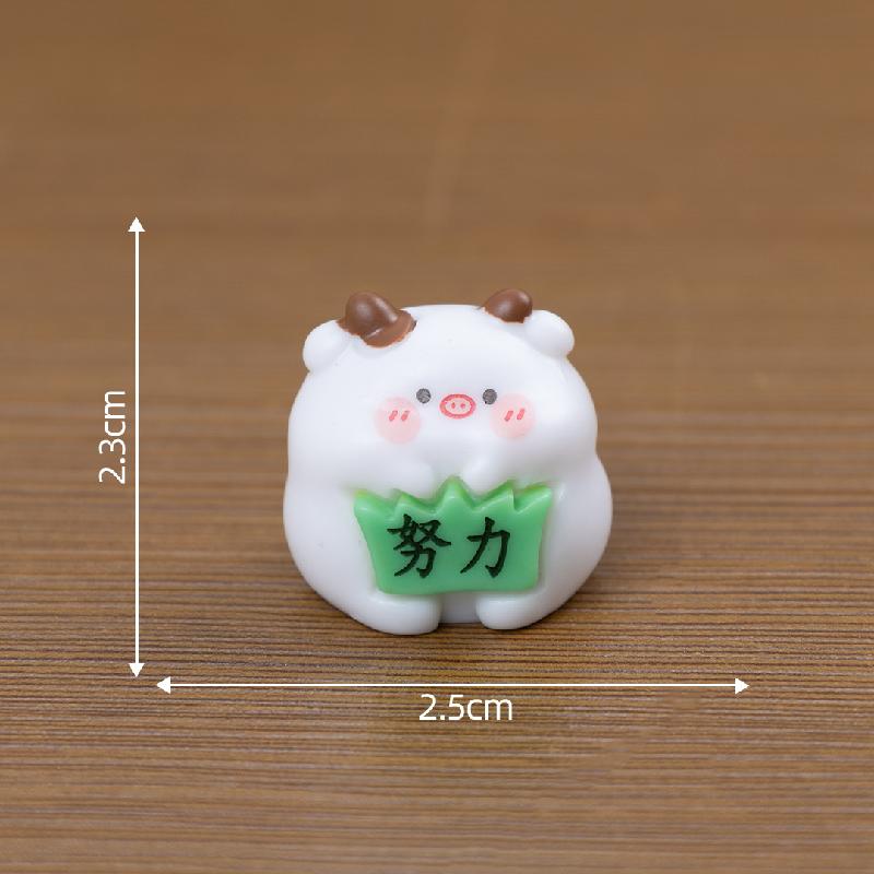 Tiểu cảnh thỏ nhỏ DIY, phụ kiện tiểu cảnh mini bàn garden resin micro đáng yêu cute (ZC-1400)