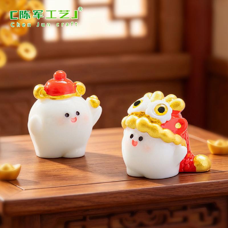 Phụ Kiện Tiểu Cảnh Gia đình đoàn viên năm mới mini trang trí (PK-779)