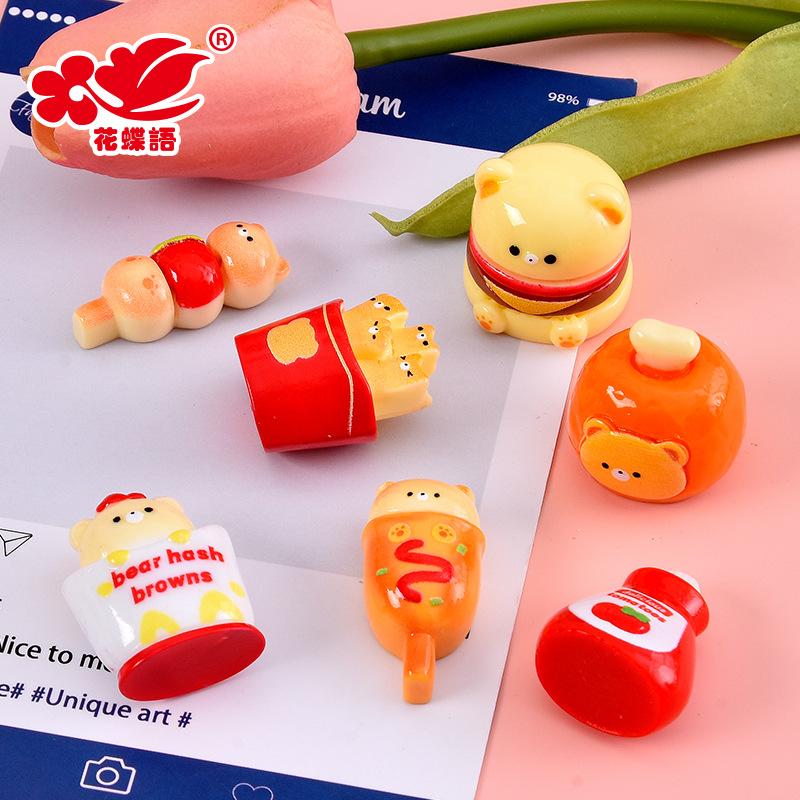 Phụ Kiện Nhỏ Xinh Gấu hamburger mini (NX-260)
