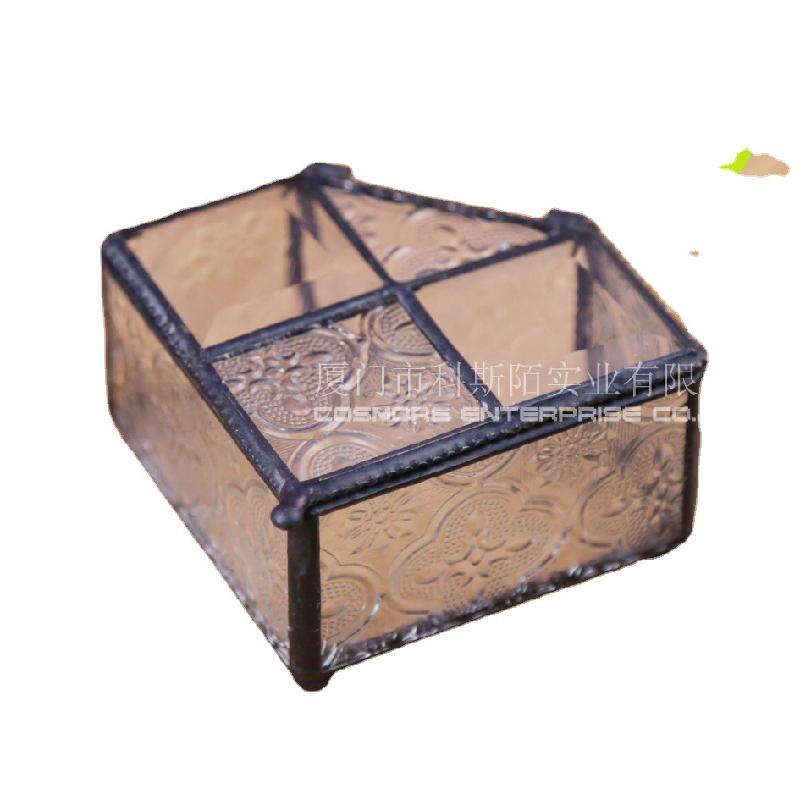 Chậu Đa Giác Nhà kính vuông cắt góc, sen đá rêu cảnh (DG-197)