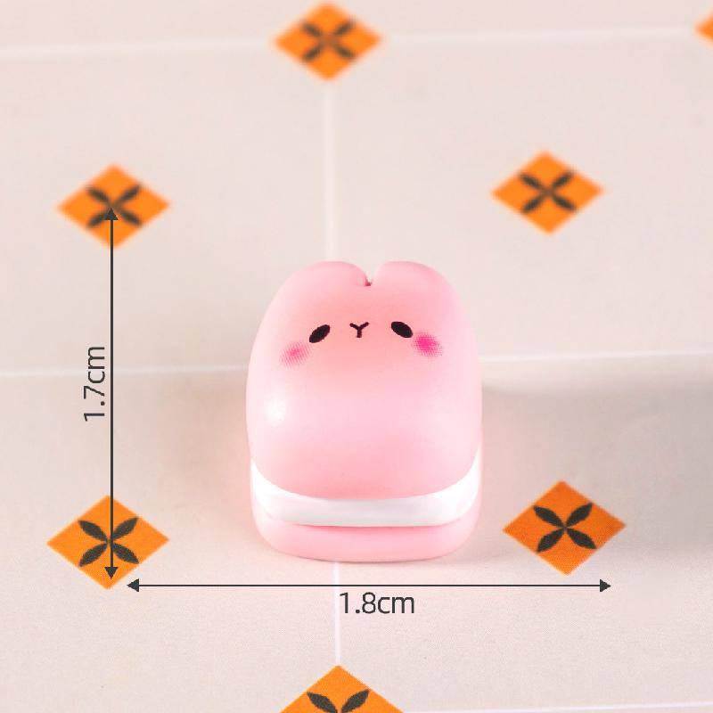 Tiểu cảnh bánh quy thỏ DIY, phụ kiện tiểu cảnh mini cream glue thu nhỏ đáng yêu (ZC-1118)