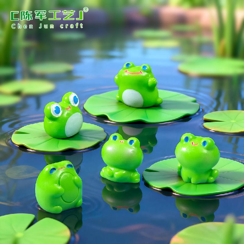 Phụ Kiện Tiểu Cảnh Ếch dễ thương mini (PK-1162)