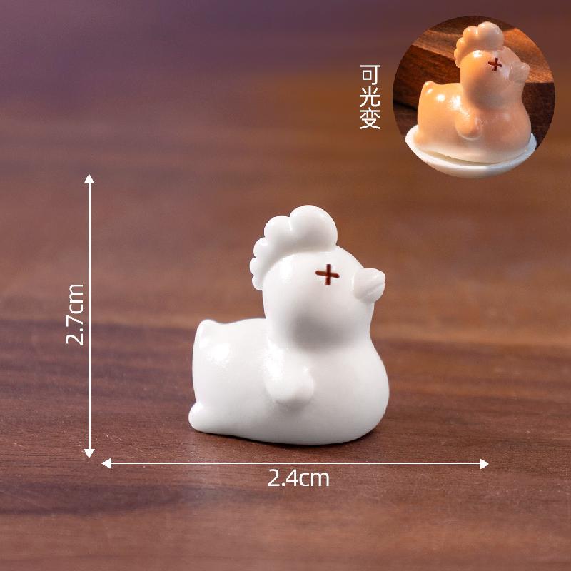 Tiểu cảnh gà quay vịt quay DIY, phụ kiện tiểu cảnh mini bàn garden food cute resin (ZC-1383)