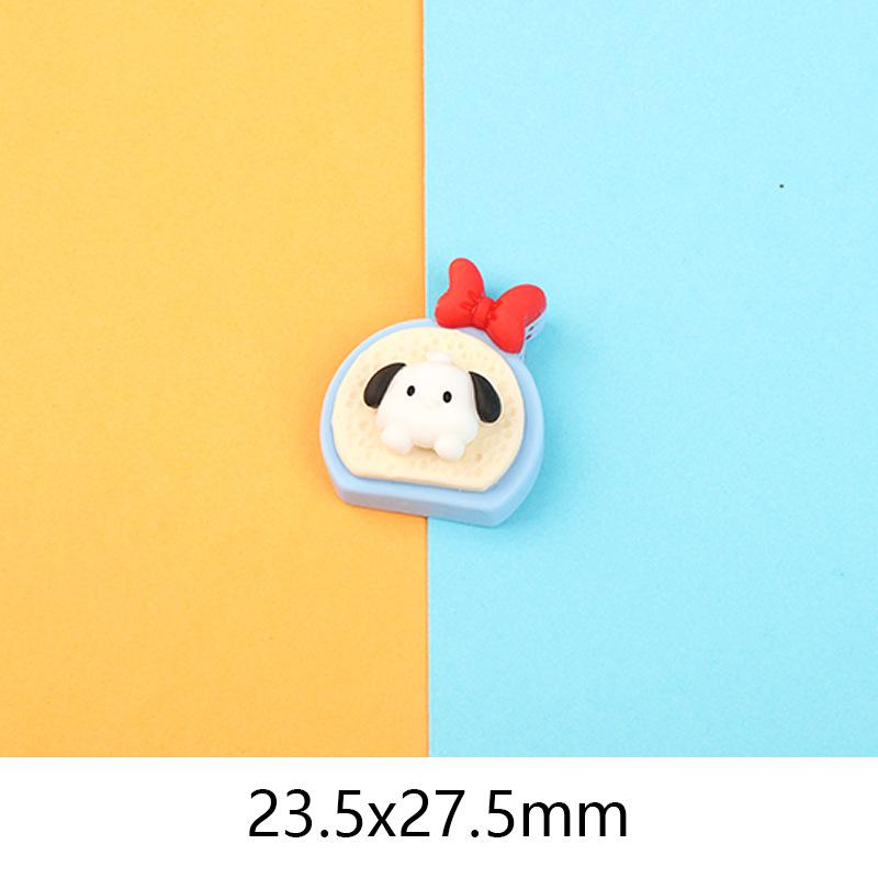 卡通萌粒 仿真小甜豆树脂配件奶油胶手机壳钥匙扣挂件diy发夹