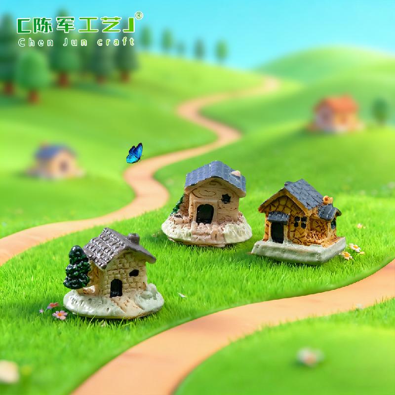 Phụ Kiện Tiểu Cảnh Tiểu cảnh nhà biển tình yêu, trang trí nhà nhỏ mini (ZC-125)
