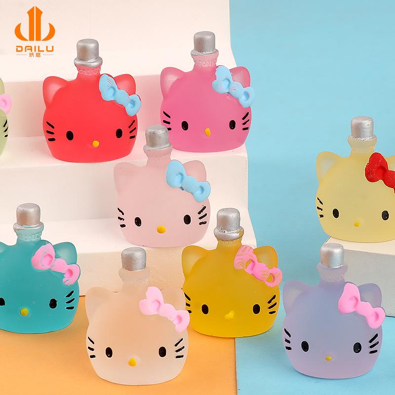 Charm chai mini phát sáng DIY trang trí vỏ điện thoại (FF-452)