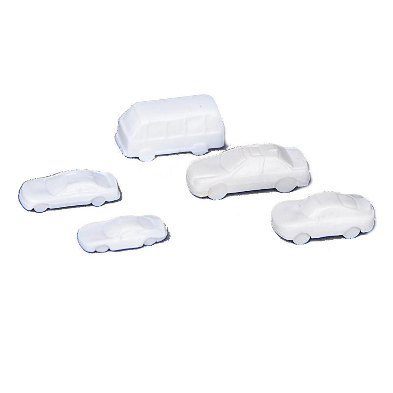 Xe Buýt Mini Mô Hình Màu Trắng Tỷ Lệ 1:300-1:500 (MH-252)