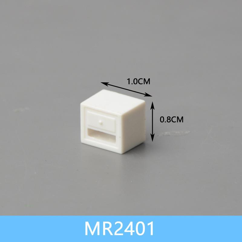 Bộ Nội Thất Phòng Tắm Mini Tỷ Lệ 1:75 (MH-104)