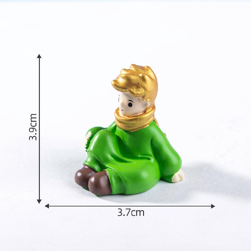 Tiểu cảnh cáo và hoàng tử DIY, phụ kiện treo tiểu cảnh mini bàn thu nhỏ cute (ZC-887)