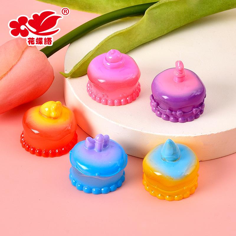 Phụ Kiện Nhỏ Xinh Bánh sinh nhật chuyển màu (NX-131)