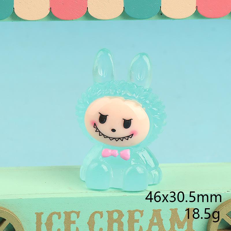 Charm thỏ phát sáng DIY trang trí chìa khóa (FF-430)