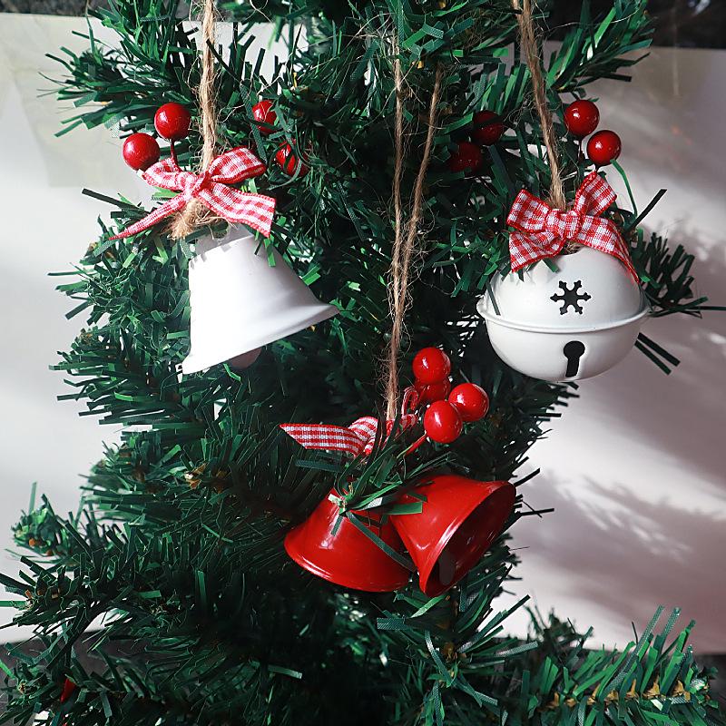 Trang Trí Noel Phụ kiện trang trí Giáng Sinh 2024 - gồm ngôi sao, bông tuyết, chuông, dây thừng và quả mọng. Phù hợp để trang trí cây thông Noel và không gian lễ hội.