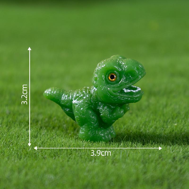 Tiểu cảnh khủng long trên gốc cây DIY, phụ kiện tiểu cảnh mini bàn thu nhỏ đáng yêu (ZC-1033)