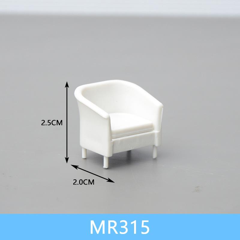 Bộ Bàn Ghế Mini Mô Hình Nội Thất Tỷ Lệ 1:30 (MH-269)