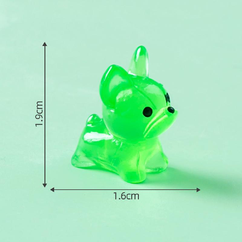 Tiểu cảnh cún phát sáng DIY, phụ kiện tiểu cảnh mini blind bag treo bàn cute (ZC-1136)