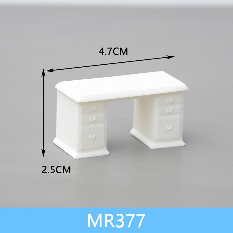 Bộ Bàn Ghế Mini Mô Hình Nội Thất Tỷ Lệ 1:30 (MH-269)