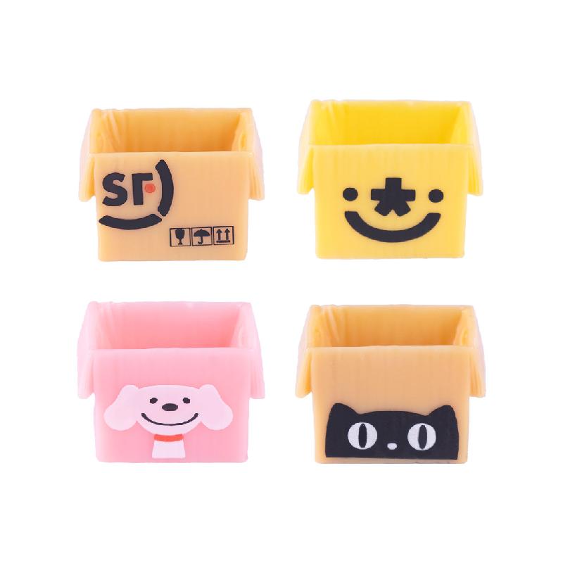 Tiểu cảnh hộp giấy, bưu kiện DIY, phụ kiện tiểu cảnh mini nhà búp bê, sân vườn thu nhỏ (ZC-832)