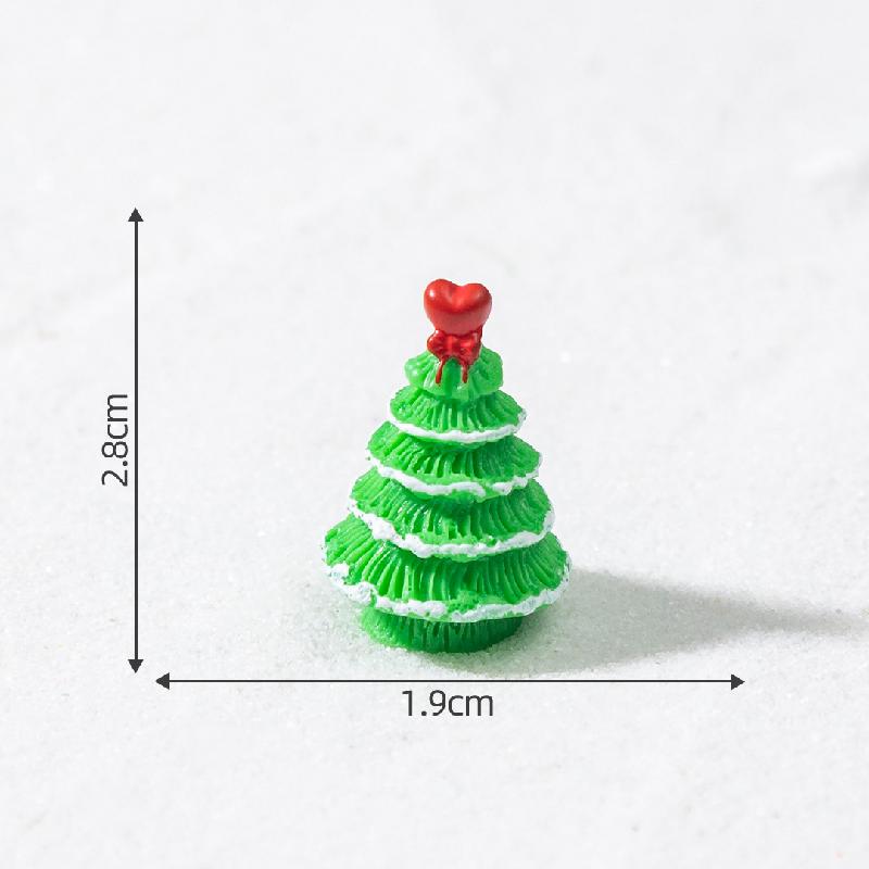 Tiểu cảnh cây thông Noel, trang trí nhà dễ thương mini (ZC-119)