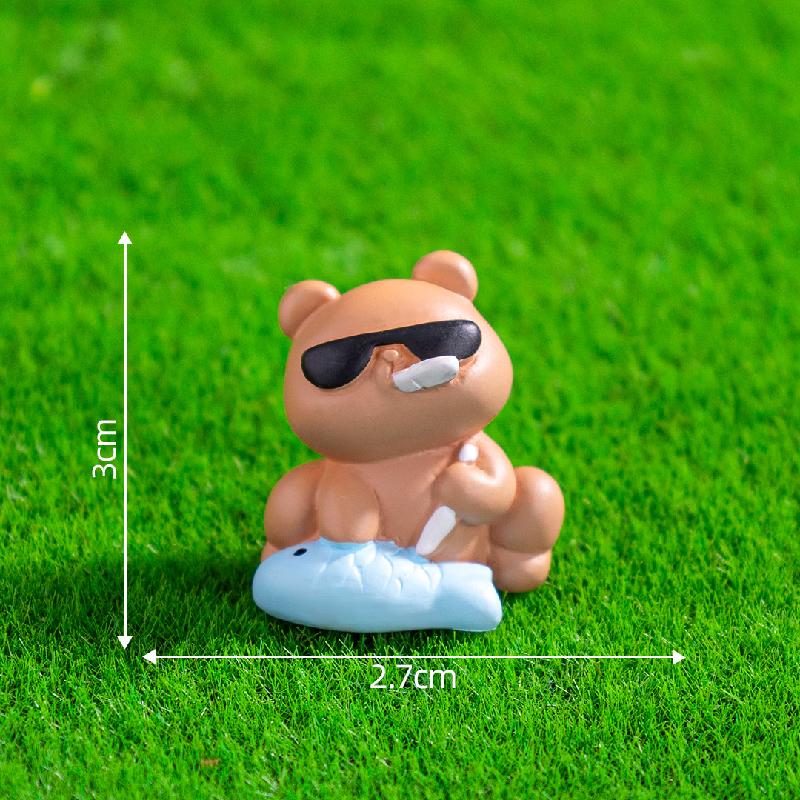 Tiểu cảnh chợ động vật DIY, phụ kiện tiểu cảnh mini treo bàn đáng yêu, cute (ZC-1106)