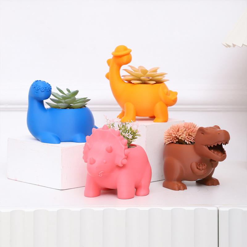 Chậu Cây Resin Chậu cây resin giả xi măng hình đầu Phật, chậu mọng nước thiền phong cách cổ điển, trang trí phòng trà (RG-168)