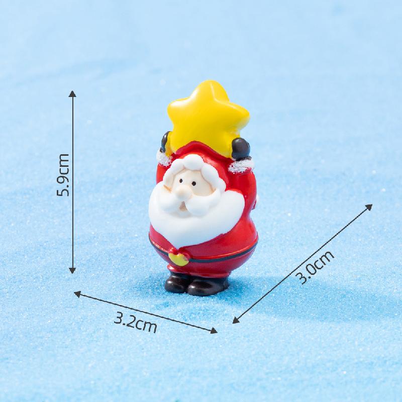 Tiểu cảnh Noel, ông già Noel, người tuyết cho quả cầu (ZC-79)