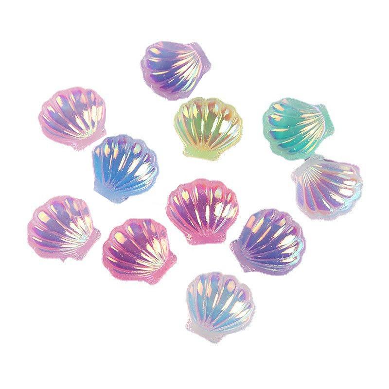 Charm vỏ sò điện mạ DIY trang trí vỏ điện thoại (FF-402)