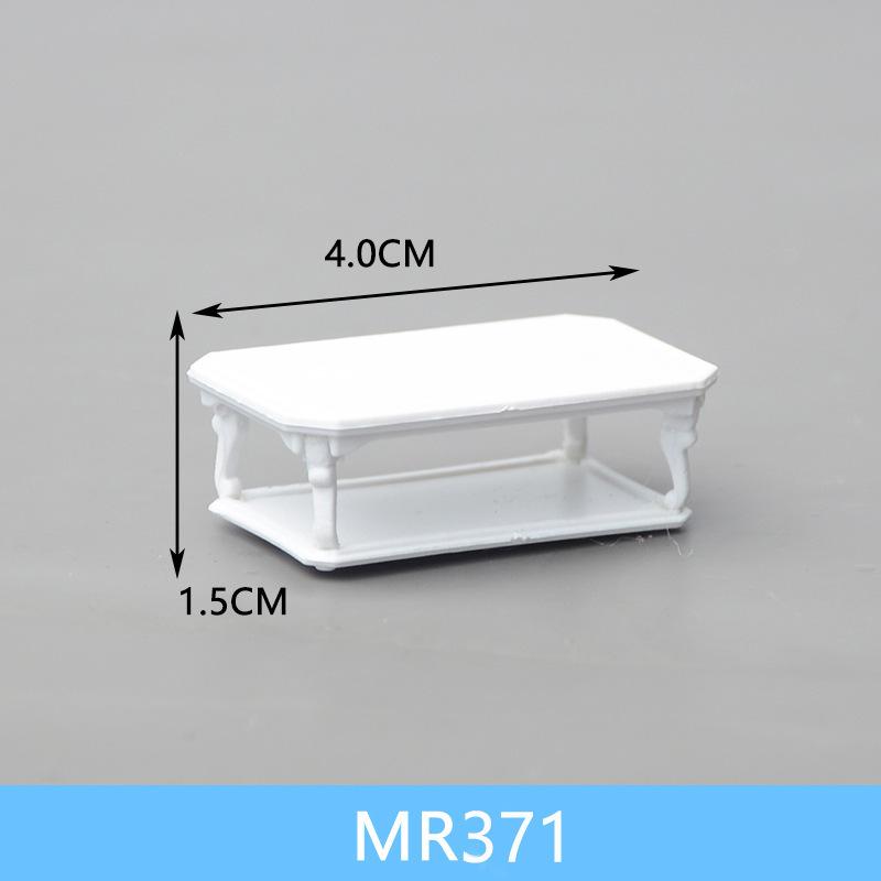 Bộ Bàn Ghế Mini Mô Hình Nội Thất Tỷ Lệ 1:30 (MH-269)