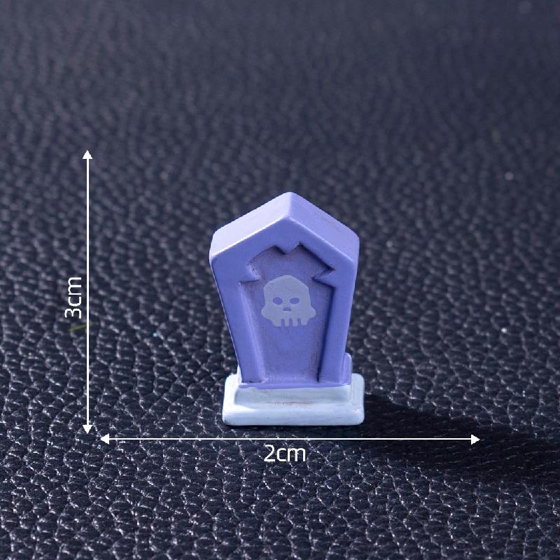 Tiểu cảnh Halloween: sọ, lễ hội DIY, phụ kiện bàn tiểu cảnh mini đáng yêu (ZC-271)