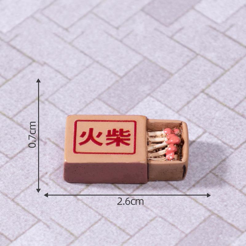 Tiểu cảnh TV cổ điển, nội thất búp bê DIY, phụ kiện bàn tiểu cảnh mini phong cách vintage (ZC-262)