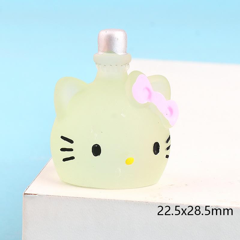 Charm chai mini phát sáng DIY trang trí vỏ điện thoại (FF-452)