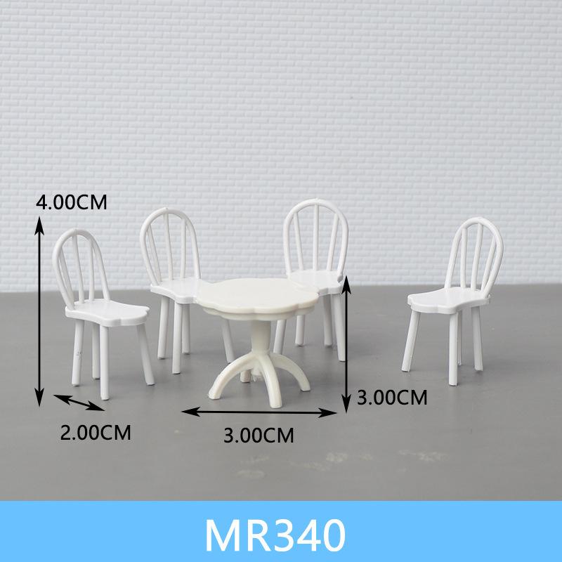 Phụ Kiện Mô Hình Bộ Bàn Ăn Mini Tỷ Lệ 1:25 (MH-147)