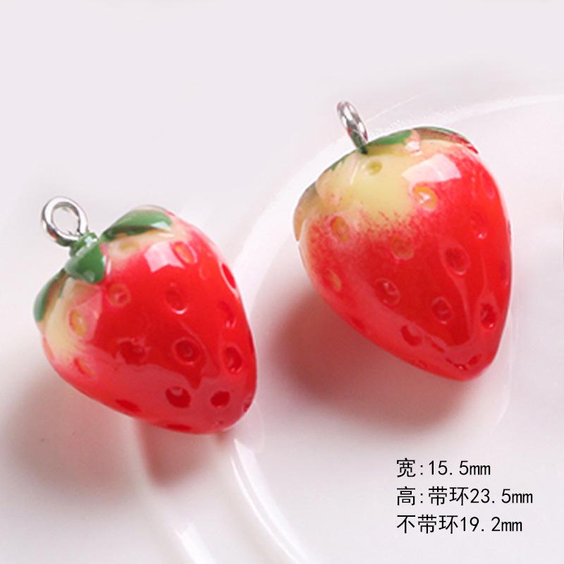 Charm hoa màu DIY trang trí dây chuyền (FF-381)
