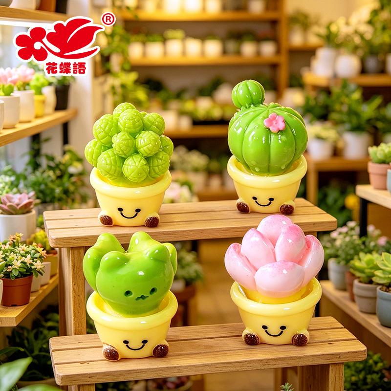 Phụ Kiện Nhỏ Xinh Sen đá & xương rồng mini (NX-169)