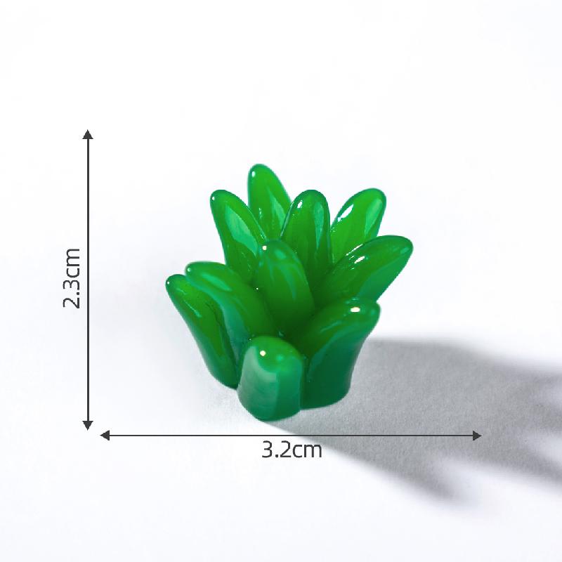 Tiểu cảnh cỏ mini, vật liệu giả thực, DIY, phụ kiện tiểu cảnh lọ sinh thái nhỏ xinh (ZC-223)