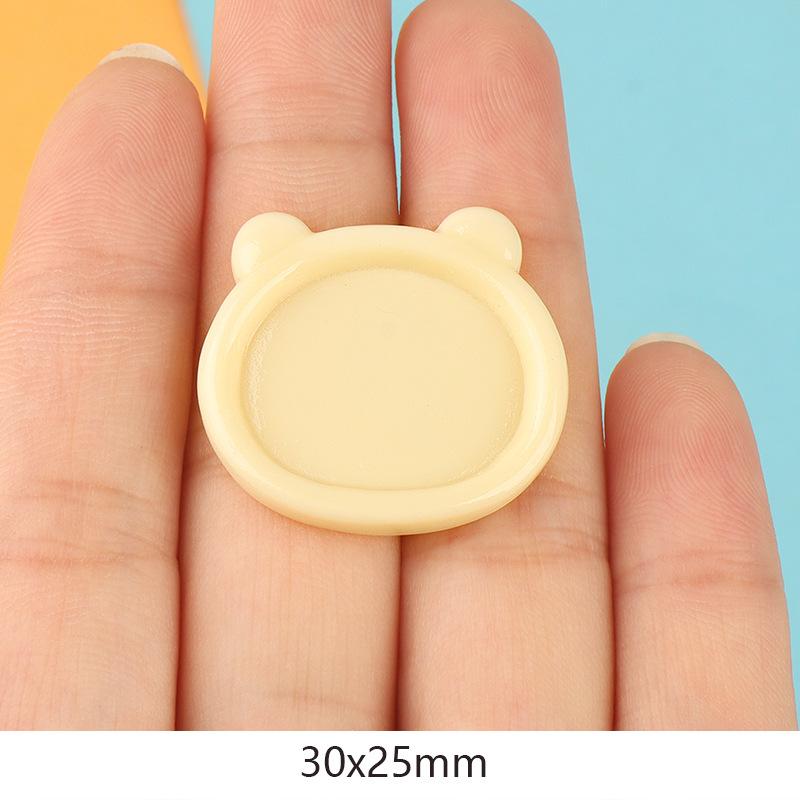 Charm đĩa bánh DIY tiểu cảnh trang trí nhà búp bê (FF-115)