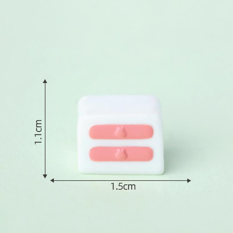 Tiểu cảnh phòng ngủ màu hồng dễ thương, búp bê DIY, phụ kiện bàn mini tiểu cảnh (ZC-170)