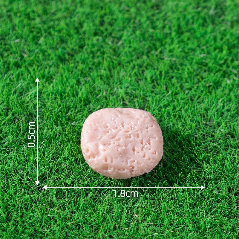 Gốc cây, ghế gỗ, viên gạch sân vườn mini DIY, phụ kiện tiểu cảnh sáng tạo bàn (ZC-33)