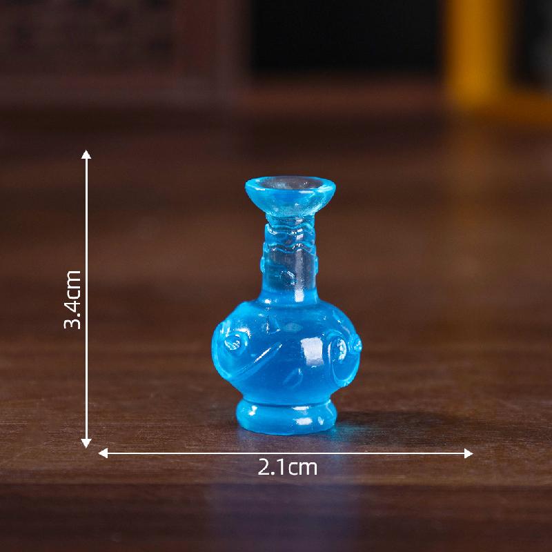 Bảo tàng cổ vật mini, bốn cừu vuông, phụ kiện DIY trang trí bàn tiểu cảnh nhỏ (ZC-42)