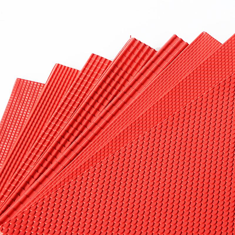 Phụ Kiện Mô Hình Ngói Cá PVC Đỏ Mô Hình Mái Nhà (MH-33)