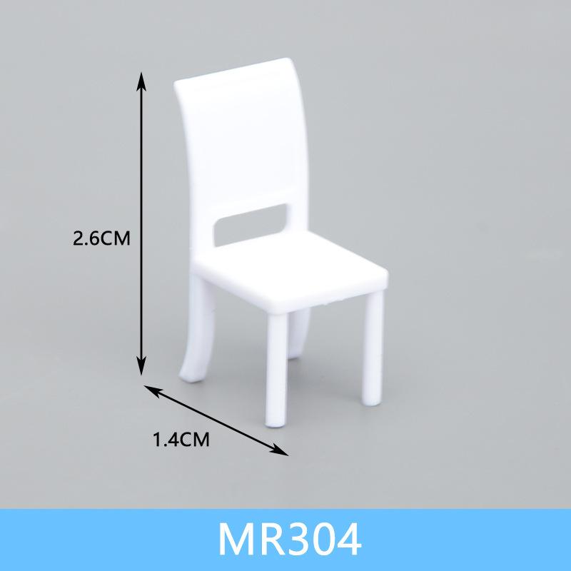 Bộ Bàn Ghế Mini Mô Hình Tỷ Lệ 1:50 (MH-17)