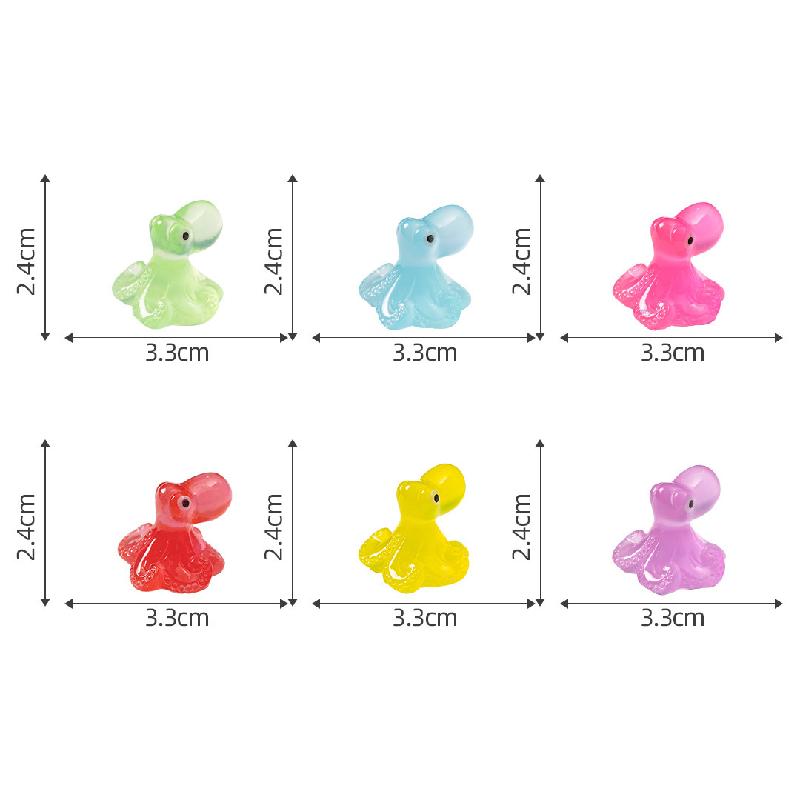 Tiểu cảnh cá biển phát sáng DIY, phụ kiện tiểu cảnh mini resin đáng yêu, cute (ZC-1116)