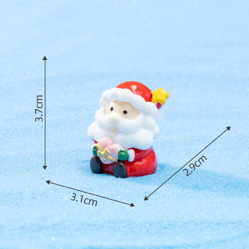 Tiểu cảnh Noel, ông già Noel, người tuyết cho quả cầu (ZC-79)