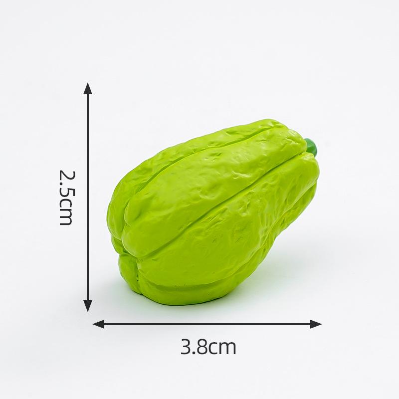 Tiểu cảnh rau giả, túi bất ngờ ăn chơi DIY, phụ kiện treo bàn tiểu cảnh mini (ZC-290)