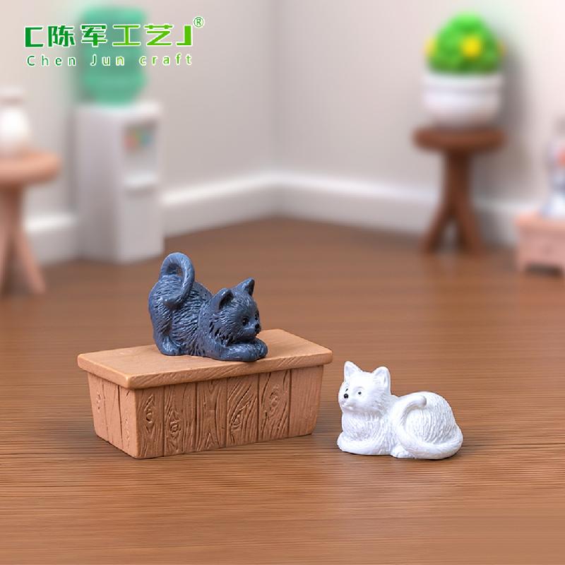 Phụ Kiện Tiểu Cảnh Bộ nội thất mini máy nước và chậu cây (PK-733)