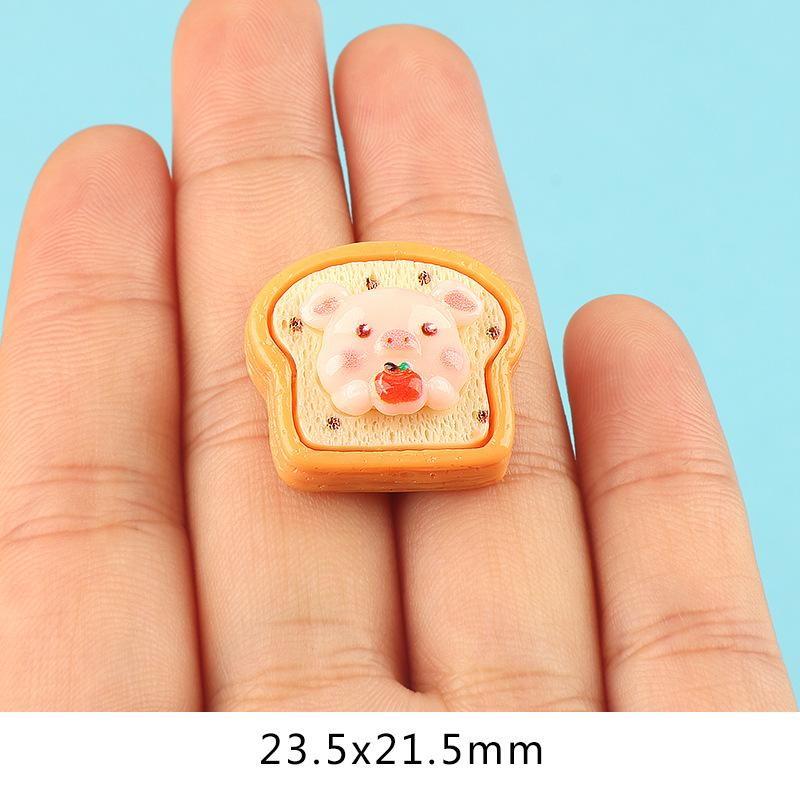 Charm gương cầm tay DIY trang trí vỏ điện thoại (FF-385)