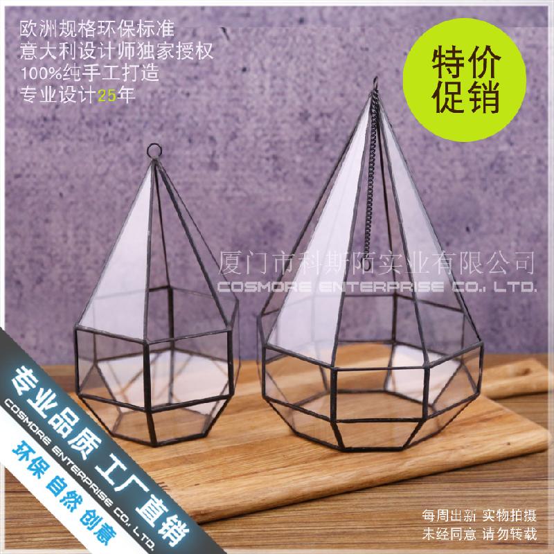 Chậu Đa Giác Bể rừng mưa Terrarium lớn (DG-218)